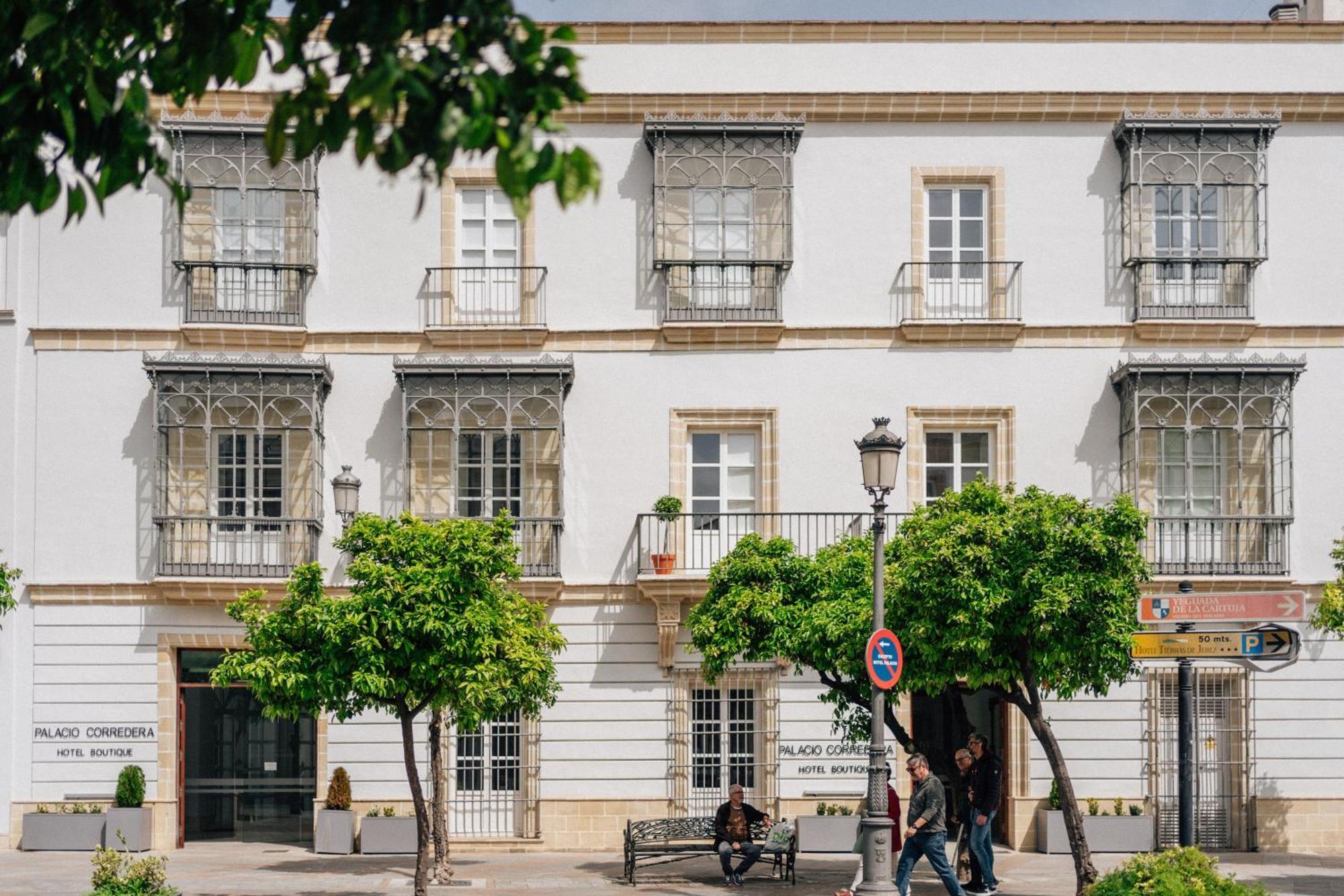 Hotel Boutique Palacio Corredera Jerez de la Frontera Exterior foto